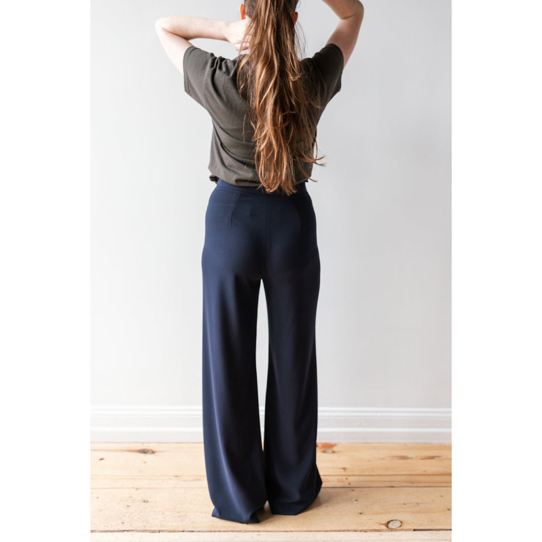 Rodebjer Sini Pant in Midnight Blue