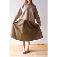 Fabiana Pigna Regar Skirt in Olive