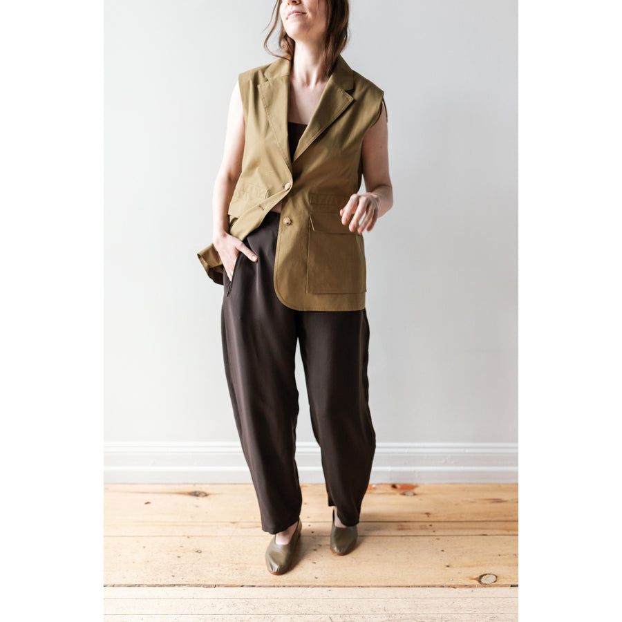 Rachel Comey Doni Vest in Gold