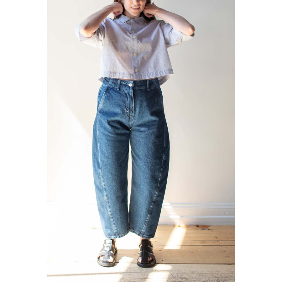 Studio Nicholson Akerman Pant in Indigo Wash