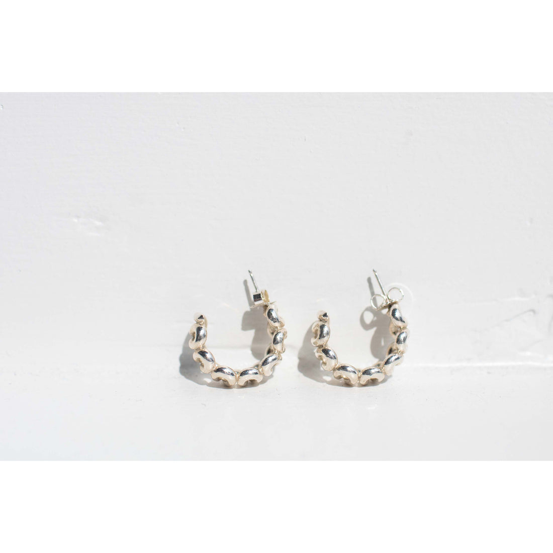 Sapir Bachar Swirl Earrings in Sterling Silver