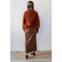 Hope Tail Skirt in Brown