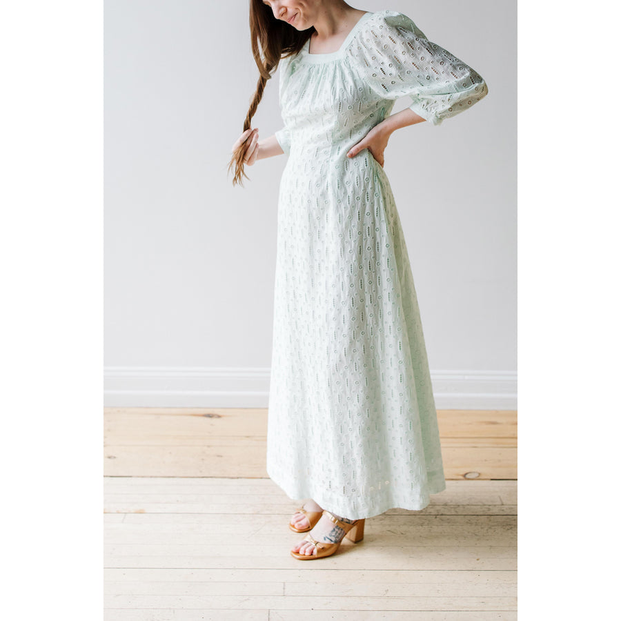 Rodebjer Rivoli Dress in Ocean Mint