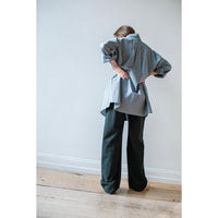 Hope Skew Trousers in Grey Melange