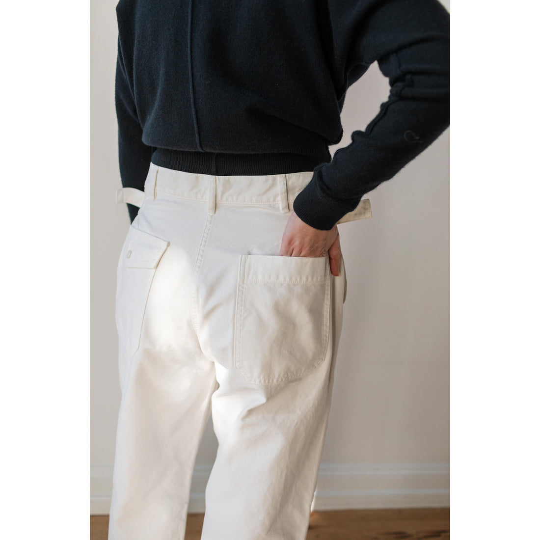 Chimala US Airforce Trousers in Off White