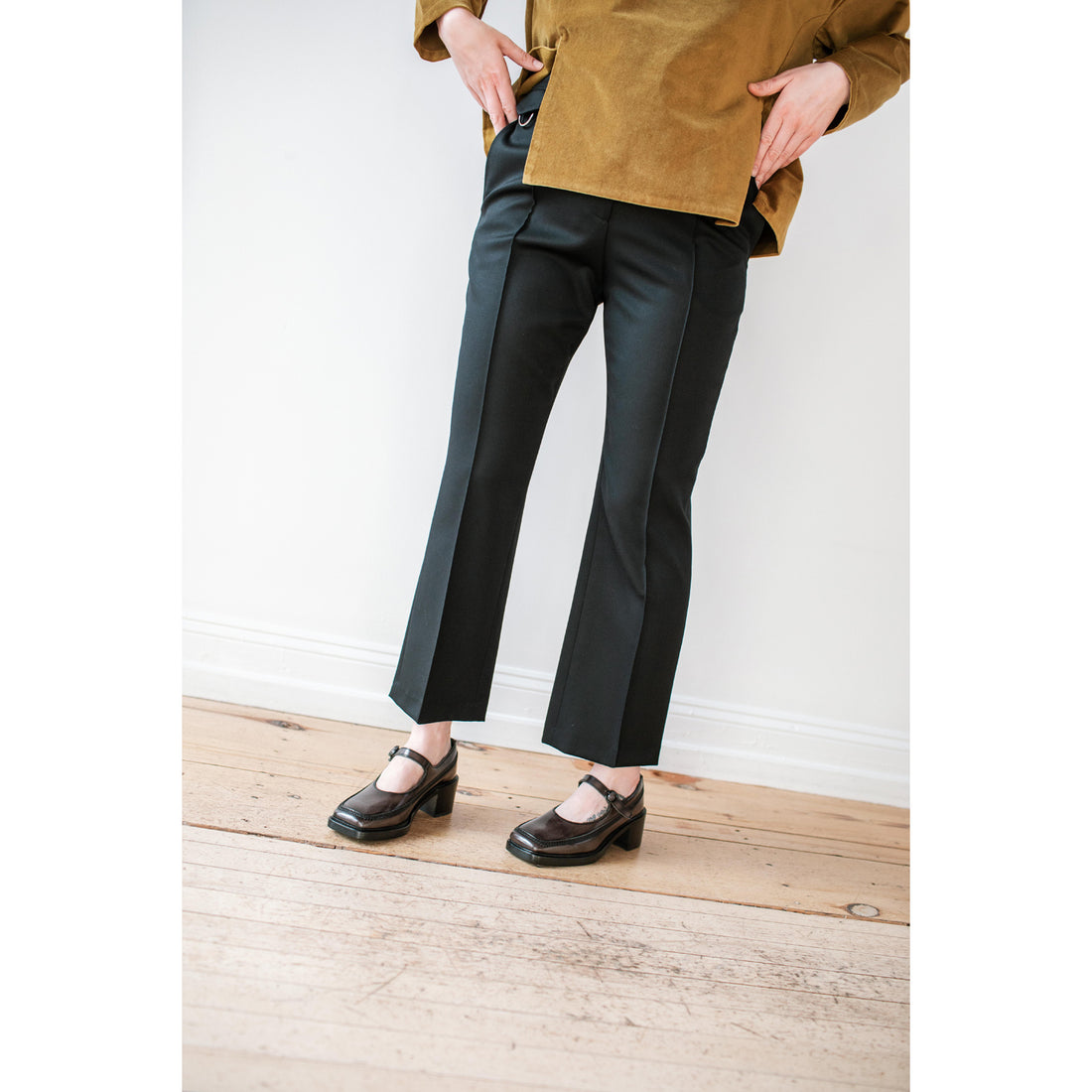 Kallmeyer Helena Pintuck Trouser in Black