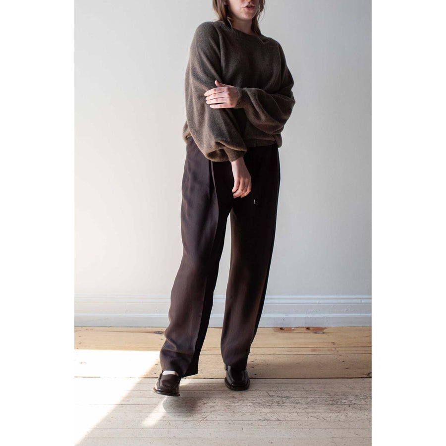 Studio Nicholson Leven Pant in Espresso