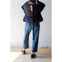 Studio Nicholson Velho Top in Darkest Navy