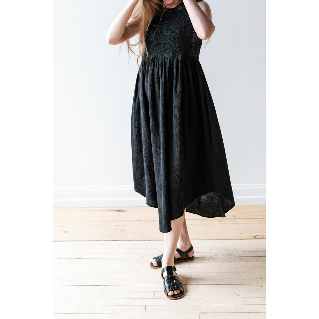 Correll Correll Boucle Dress in Black