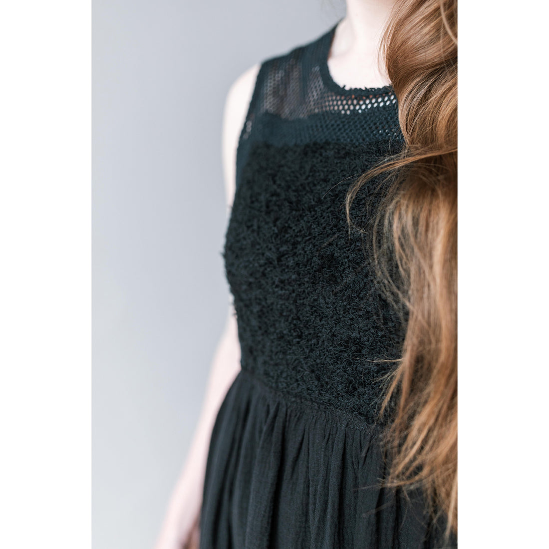 Correll Correll Boucle Dress in Black