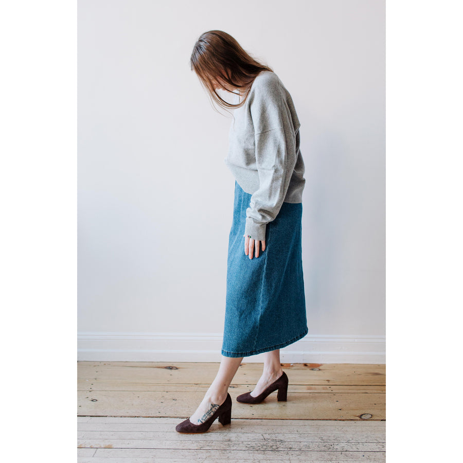 Rachel Comey Dannet Skirt in Indigo