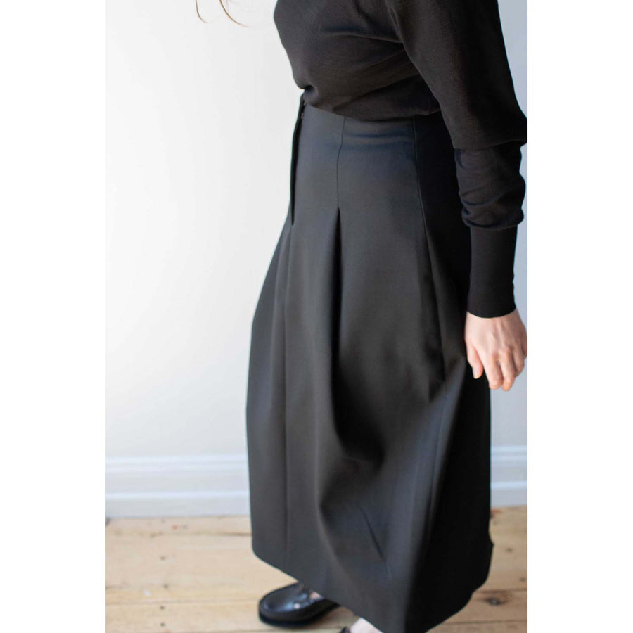 Studio Nicholson Carson Skirt in Black