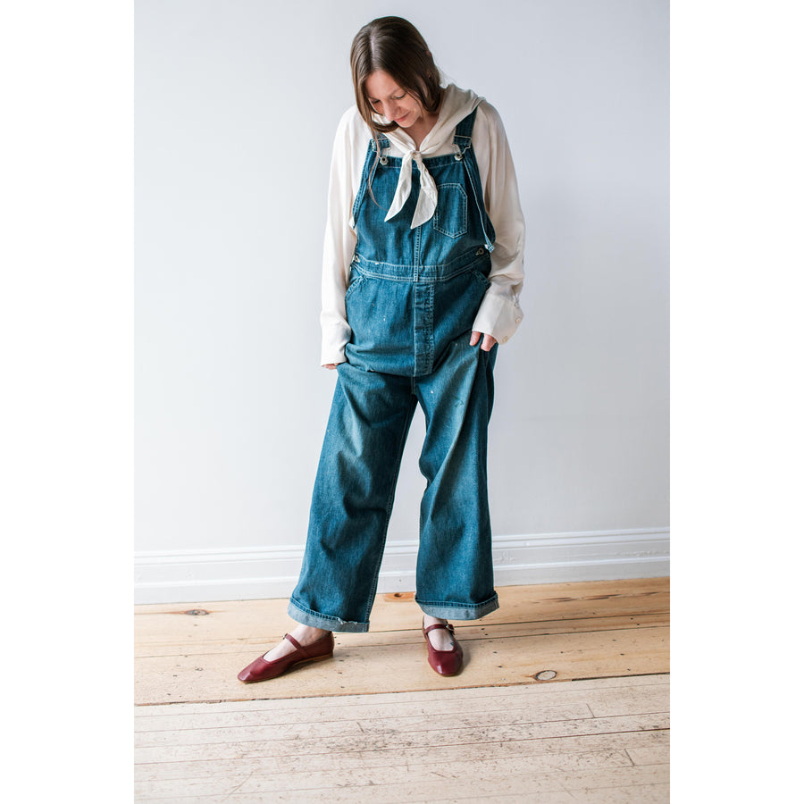 Chimala Denim Overall in Vintage Repair