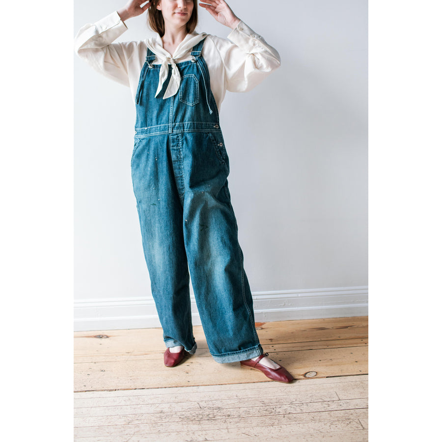 Chimala Denim Overall in Vintage Repair