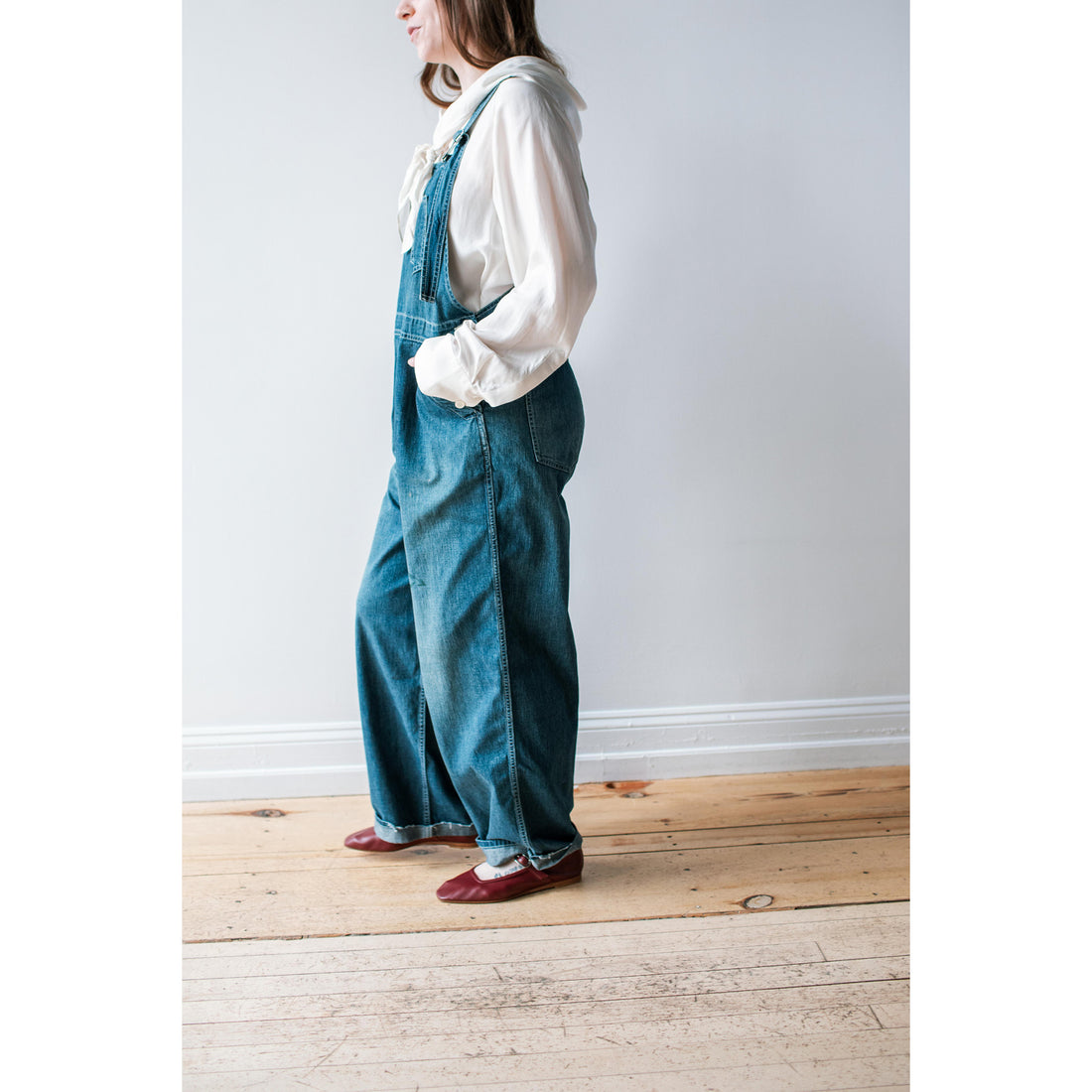 Chimala Denim Overall in Vintage Repair