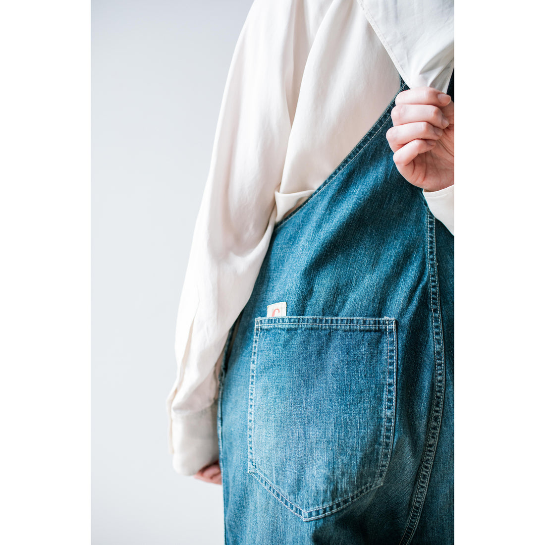 Chimala Denim Overall in Vintage Repair