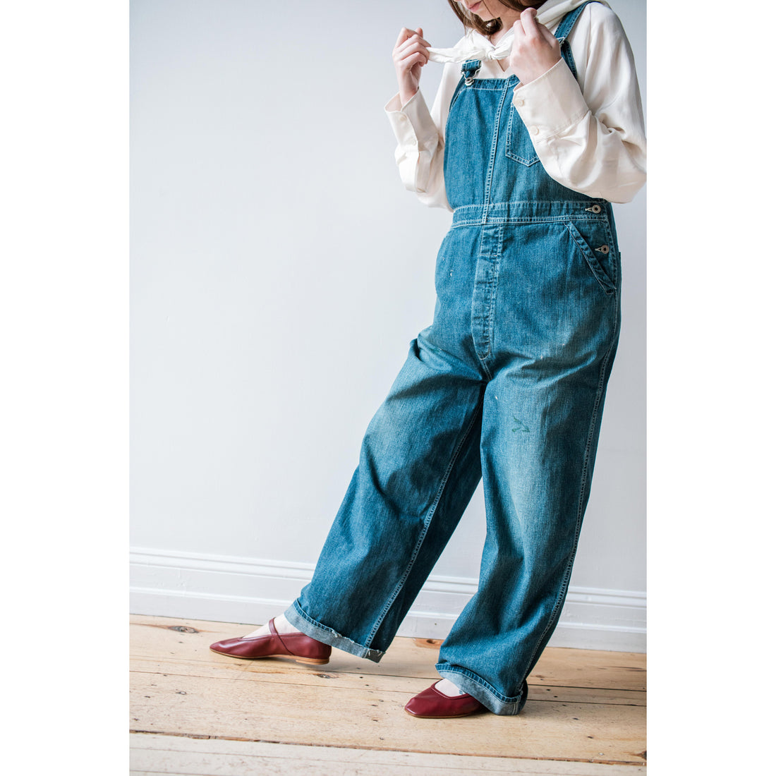 Chimala Denim Overall in Vintage Repair