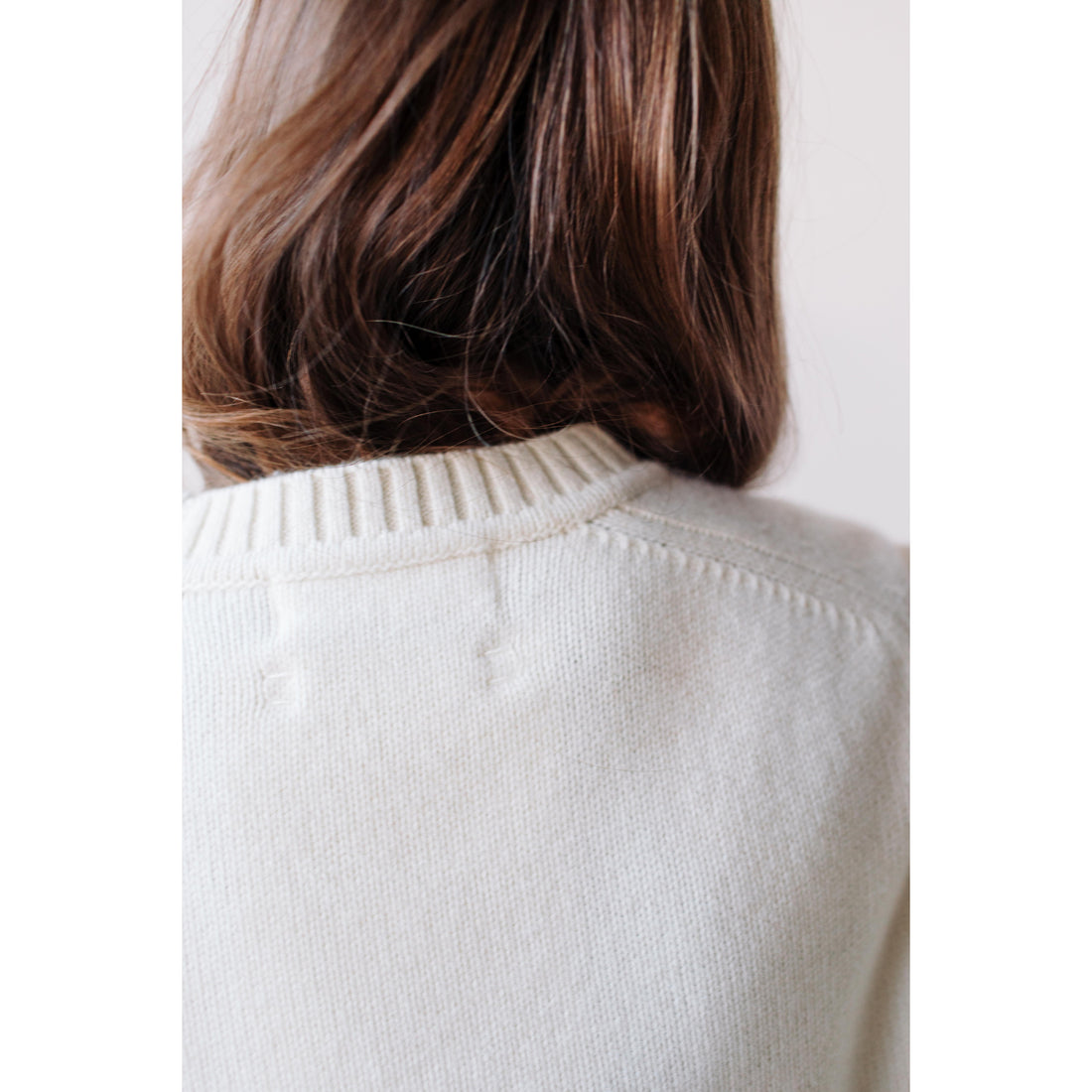 Extreme Cashmere Please Sweater in Cream