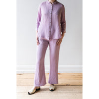 Raquel Allegra Spencer Pant in Lavender