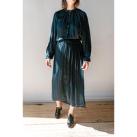 Raquel Allegra Lotus Skirt in Midnight