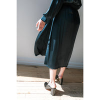 Raquel Allegra Lotus Skirt in Midnight