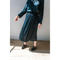 Raquel Allegra Lotus Skirt in Midnight