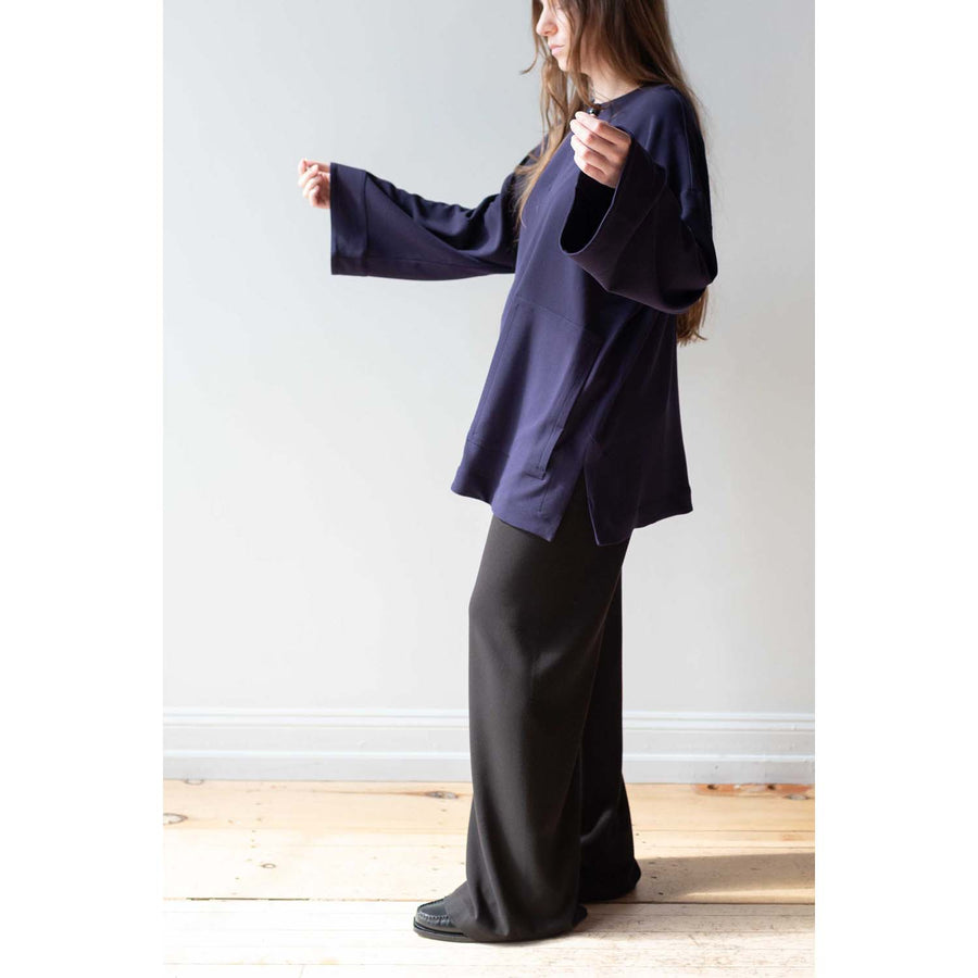 Rodebjer Sini Wide Pant in Black