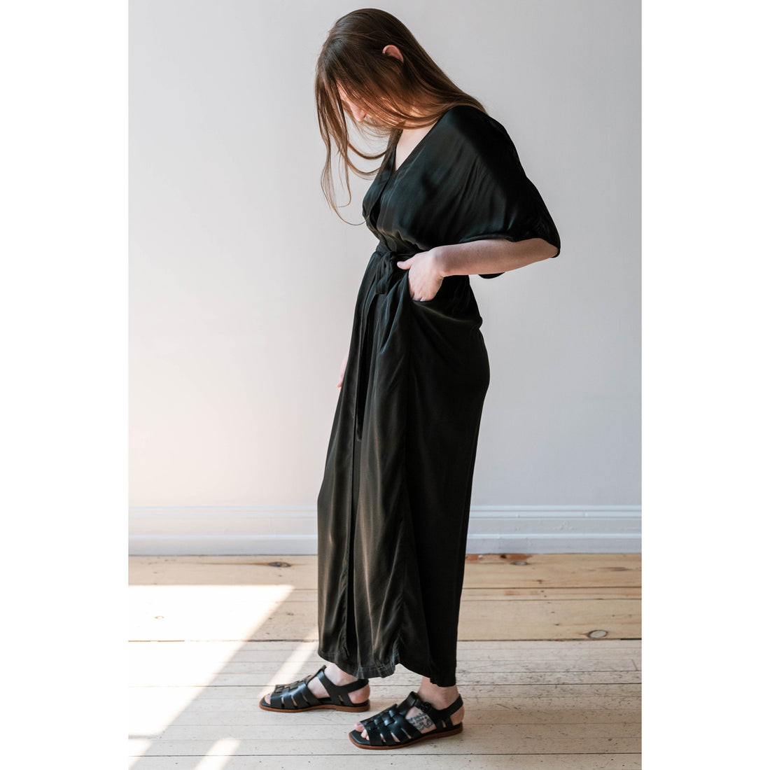 Raquel Allegra Diane Dress in Black