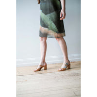 Kaarem Moon Silk Organza Dress in Roots