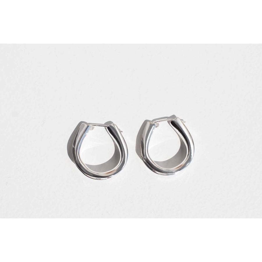 Fay Andrada Lukko LG Hoops in Silver