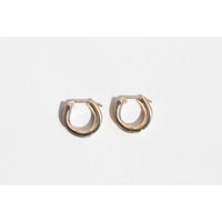 Fay Andrada Lukko SM Hoops in Gold Plated Silver