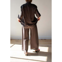 Grei Easy Pant in Brown-Olive