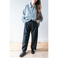 Studio Nicholson Nika Pant in Darkest Navy