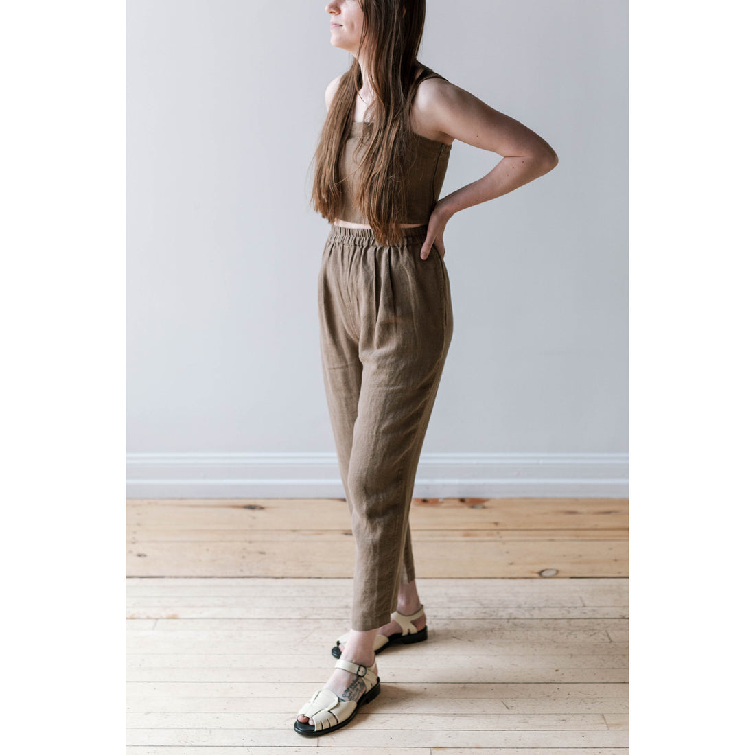 First Rite Everyday Narrow Trouser in Cocoa