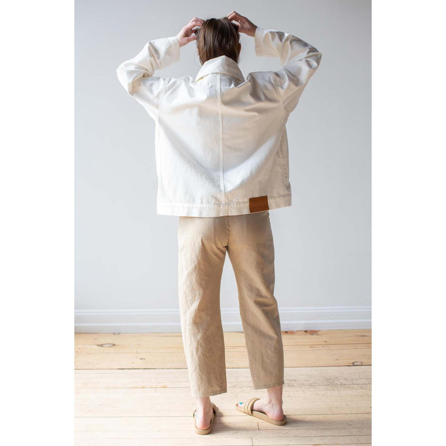 Kallmeyer Elliot Chore Coat in Salt