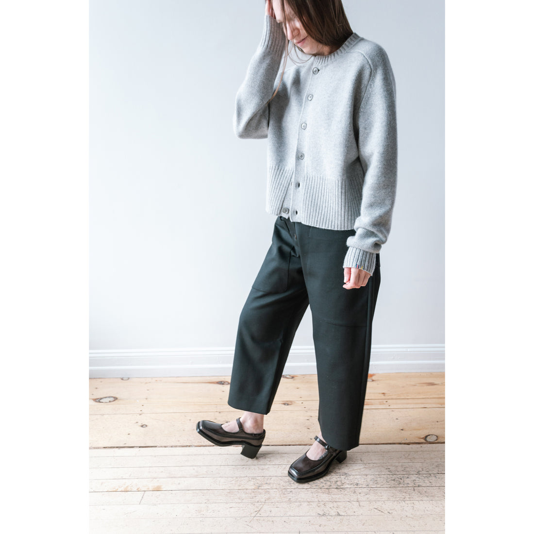 Studio Nicholson Taupo Pant in Black