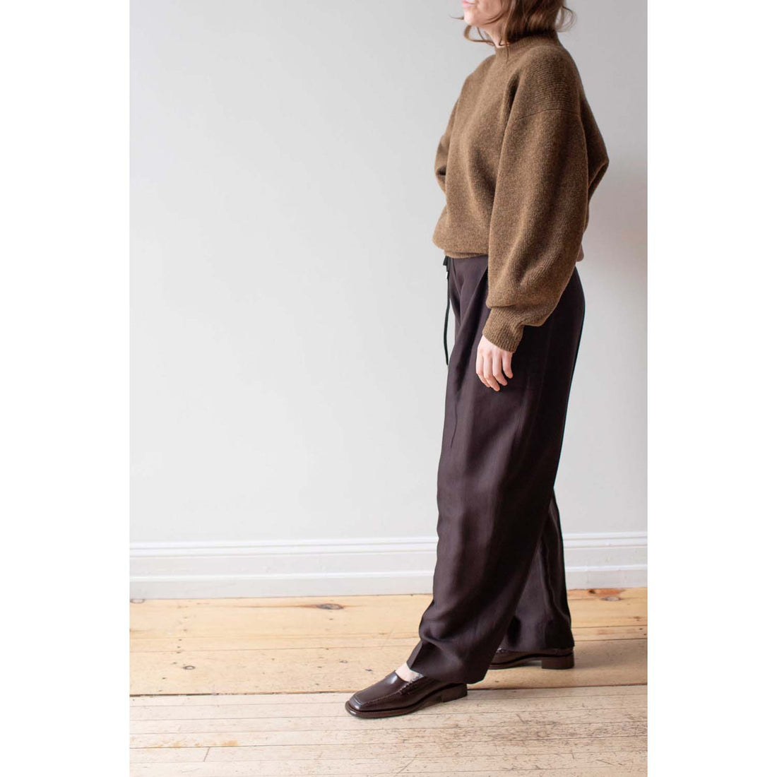 Studio Nicholson Leven Pant in Espresso