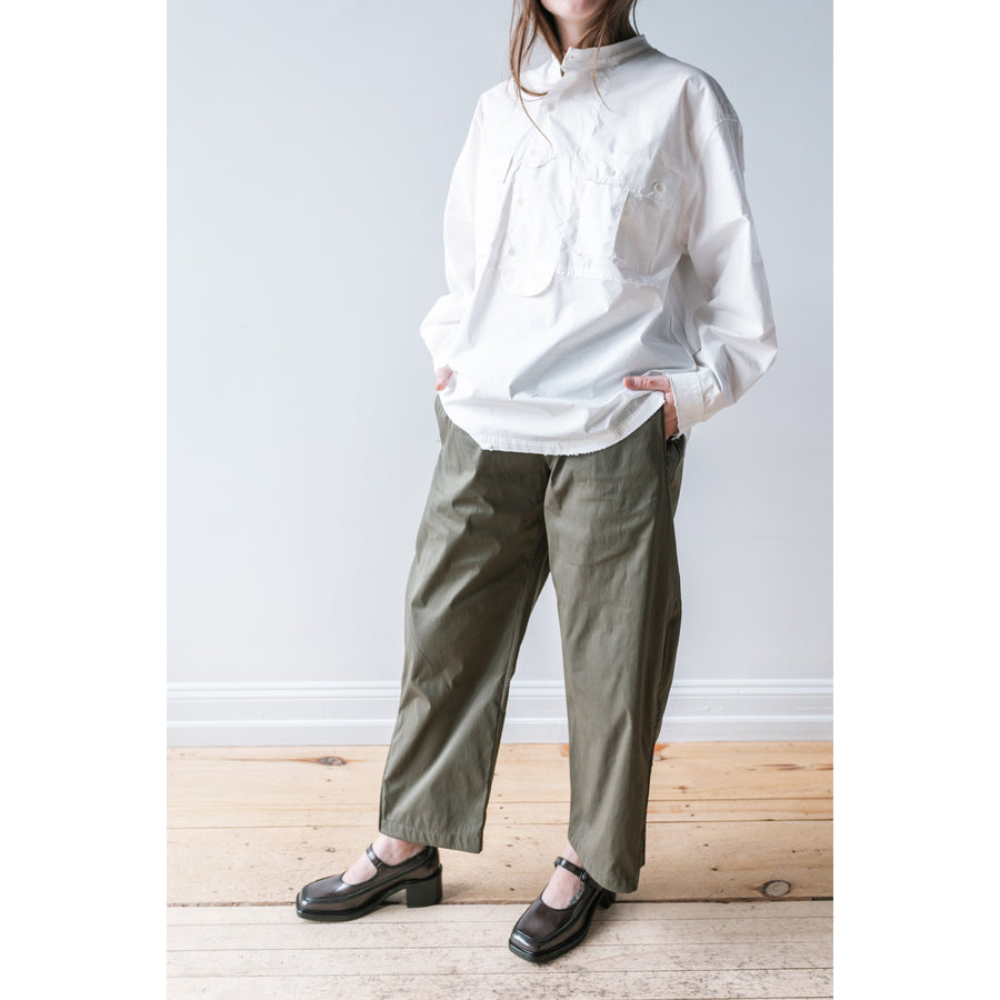 Studio Nicholson Toba Pants in Army Green