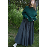 Extreme Cashmere Judith Sweater in Forest