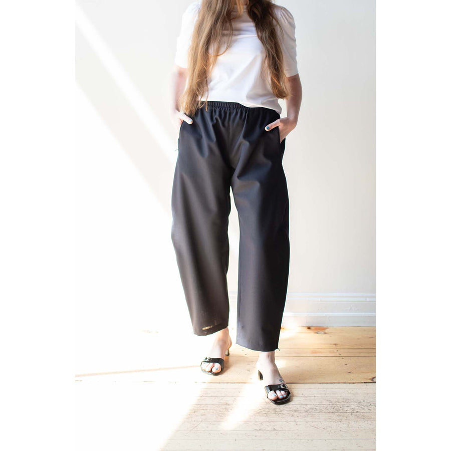 Studio Nicholson Toba Pant in Darkest Navy