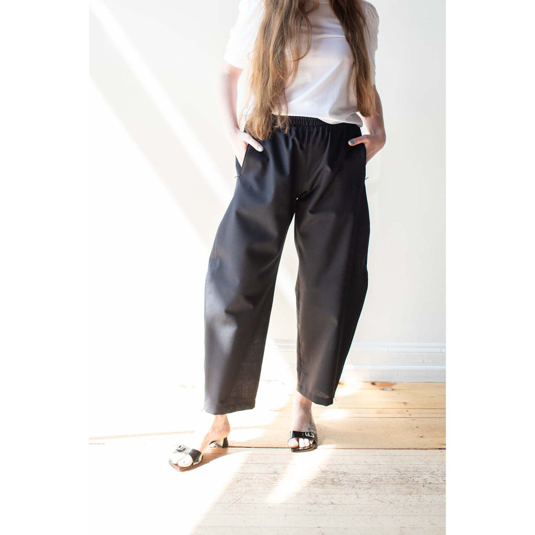 Studio Nicholson Toba Pant in Darkest Navy