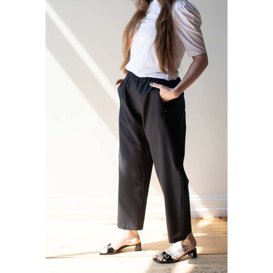 Studio Nicholson Toba Pant in Darkest Navy