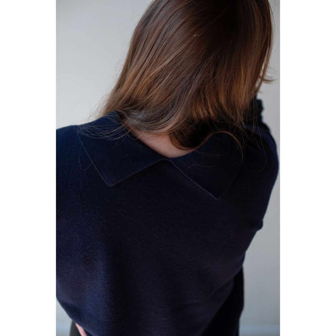 Nicholson & Nicholson Tess Knit Top in Navy