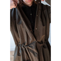 Nomia Extra Long Fishtail Parka in Peat