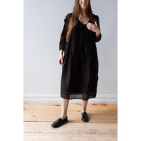 Anaak Mai Longsleeve Dress in Onyx