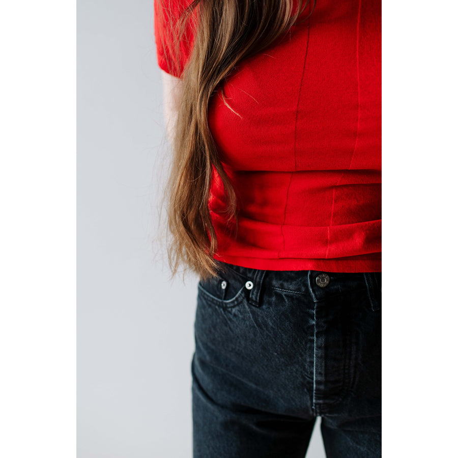 Diotima Jimmy Top in Red