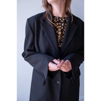 Nomia Oversize Overcoat in Black