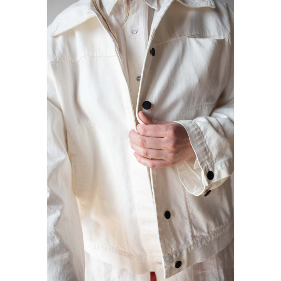 Kallmeyer Elliot Chore Coat in Salt