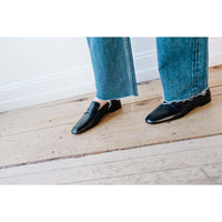 Le Monde Béryl Soft Loafer in Placket Leather Black