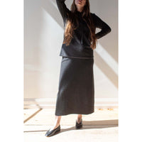 Lauren Manoogian Bell Skirt in Ink